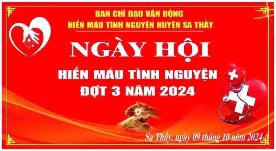 HIẾN MÁU TÌNH NGUYỆN ĐỢT 3 NĂM 2024